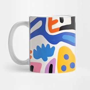 Abstract Garden Colorful Boho Mug